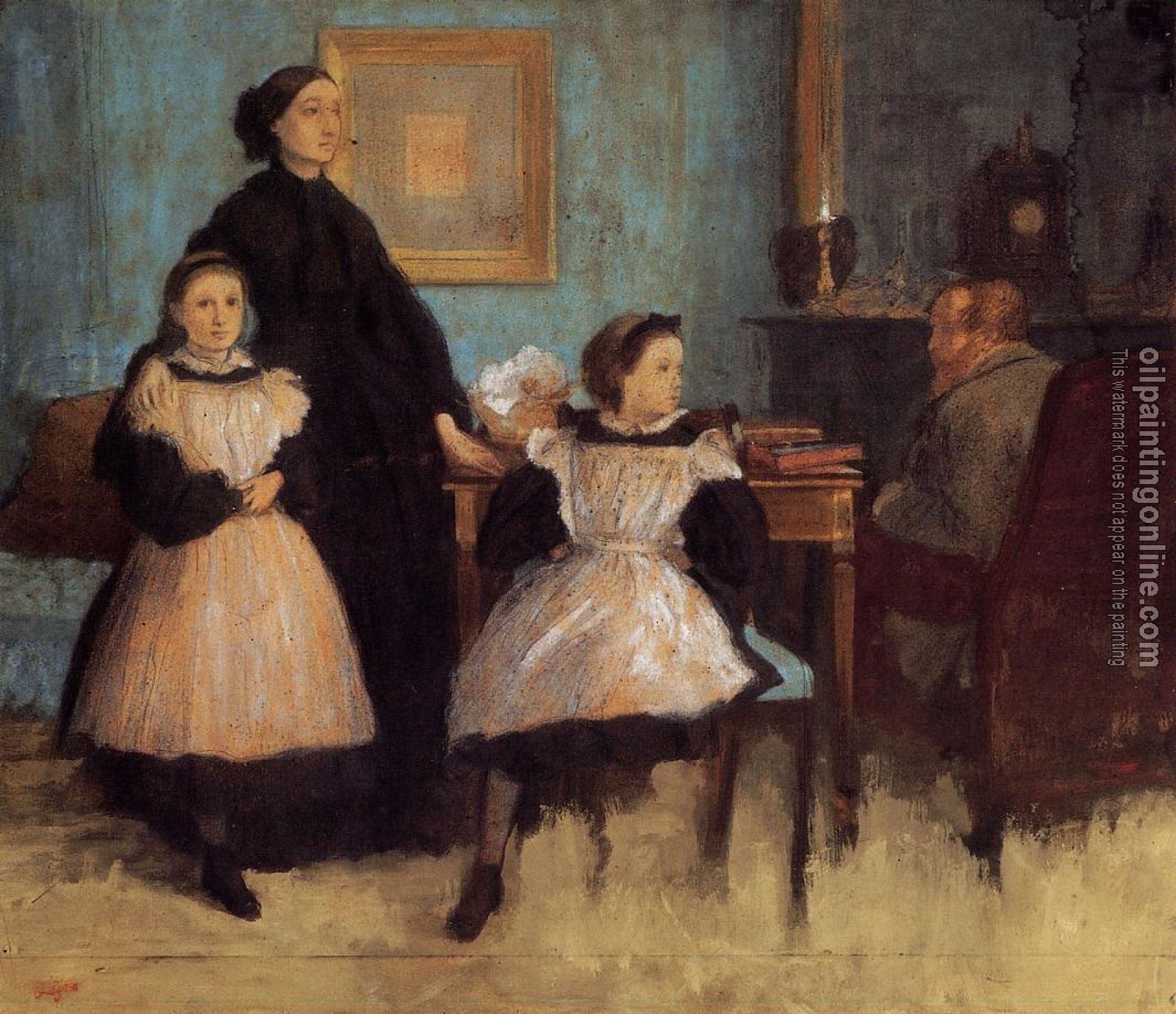 Degas, Edgar - The Belleli Family